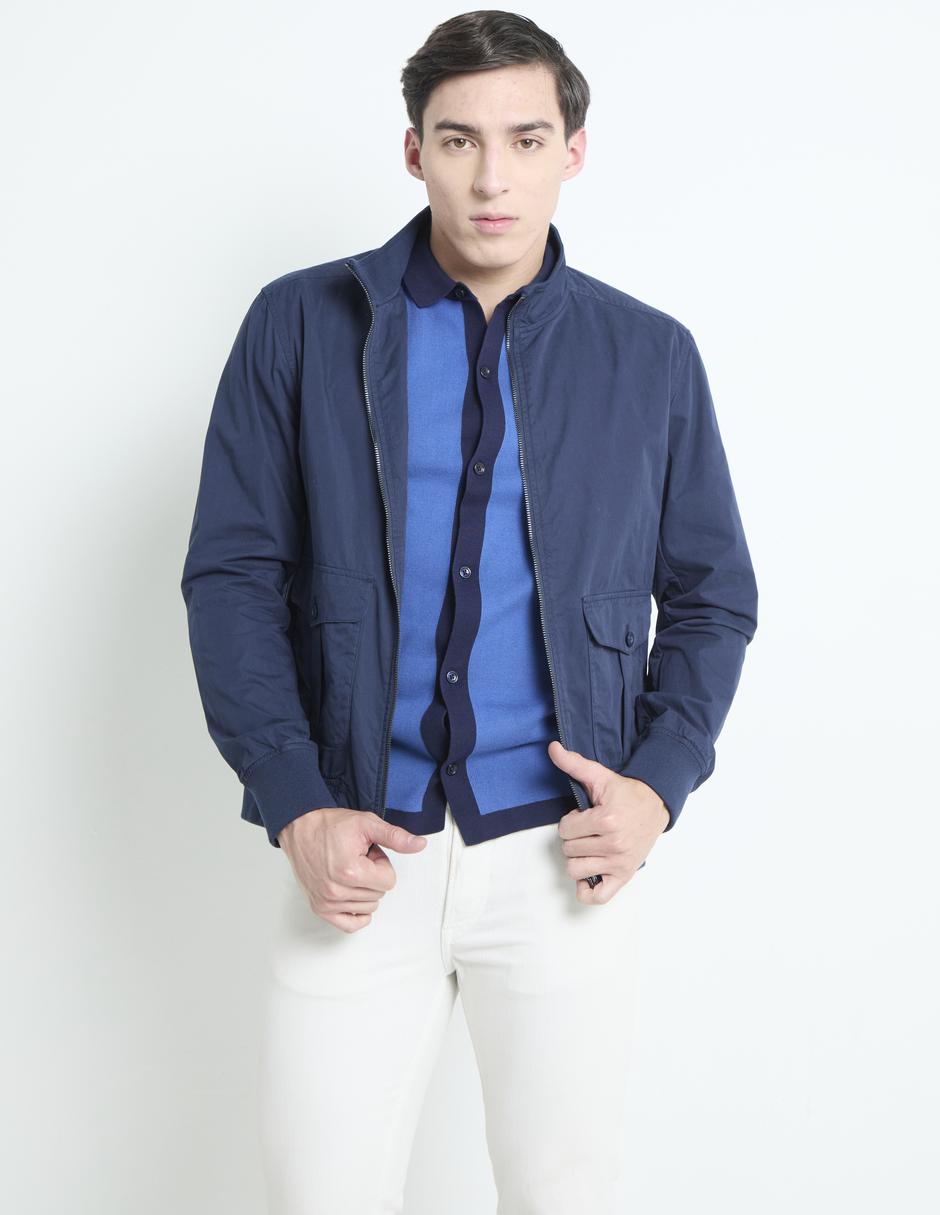 Chamarra con bolsillos para hombre Chamarra con bolsillos para hombre