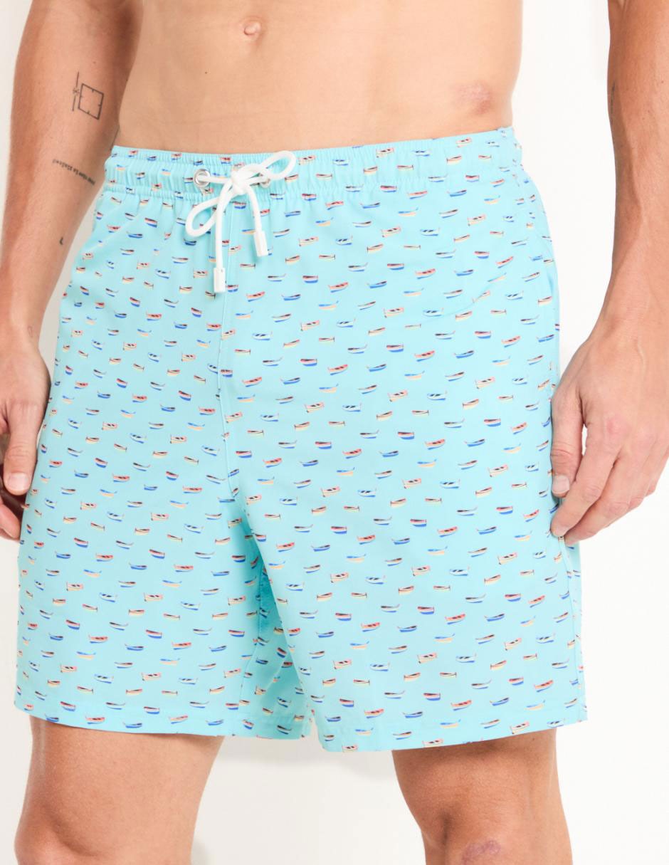 Traje de baño con bolsillos para hombre 4