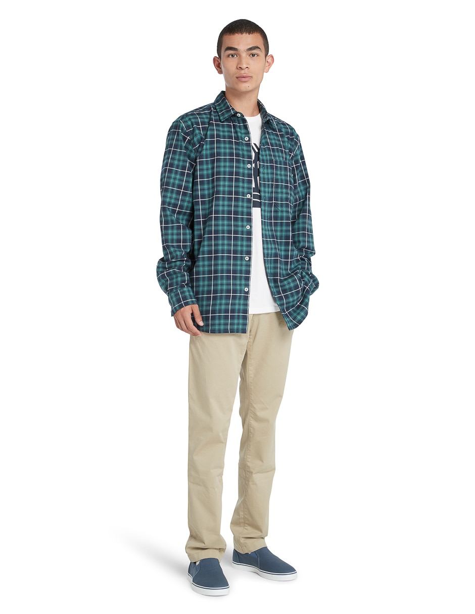 Playera Tee cuello redondo para hombre 3
