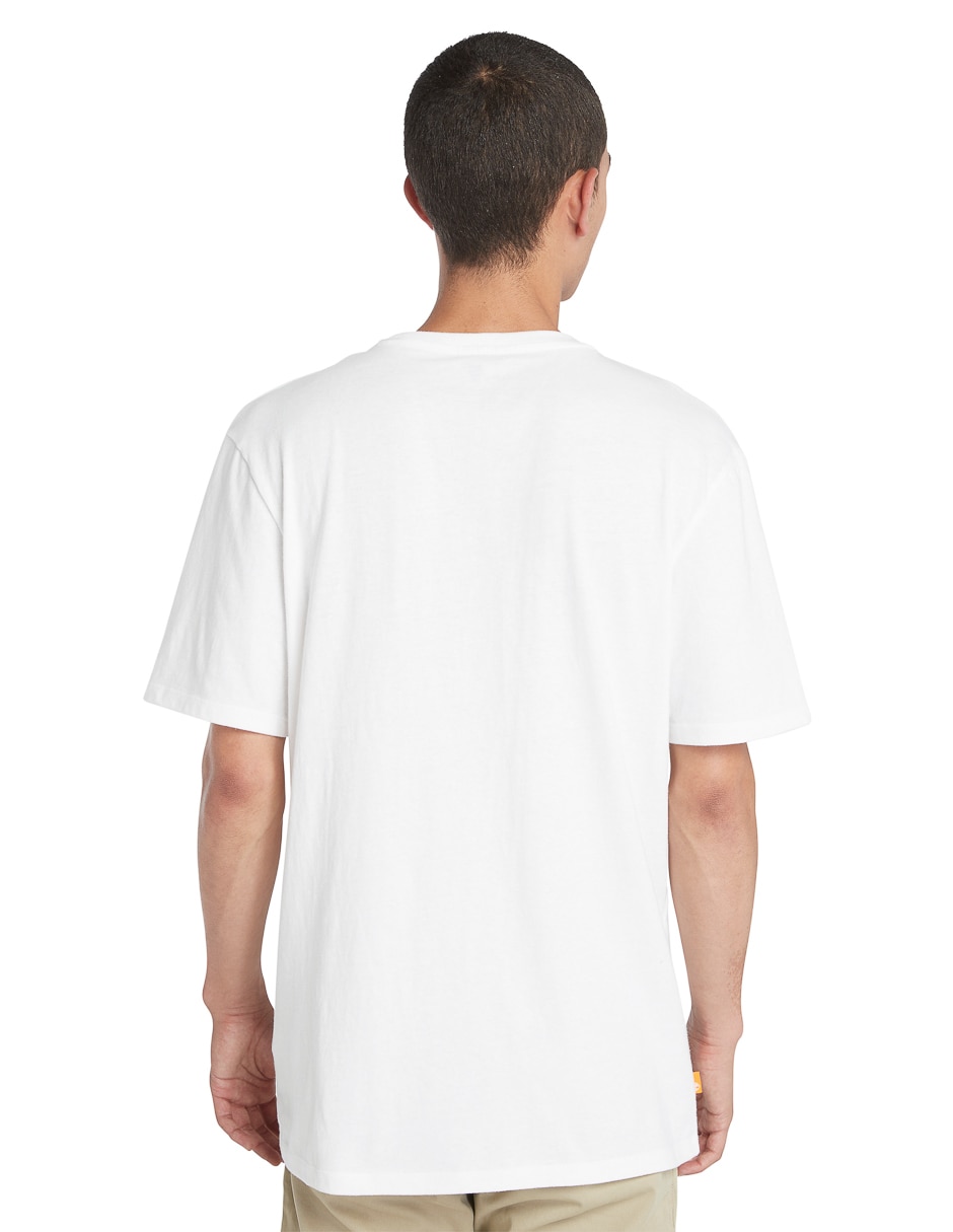 Playera Tee cuello redondo para hombre 4