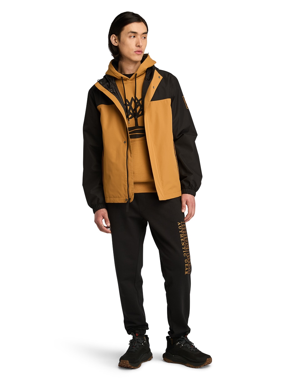 Chamarra casual Impermeable con bolsillos para hombre 3
