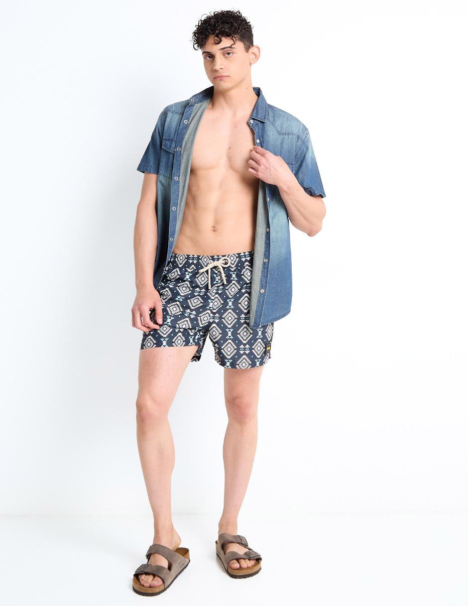 Traje de baño con bolsillos para hombre 3