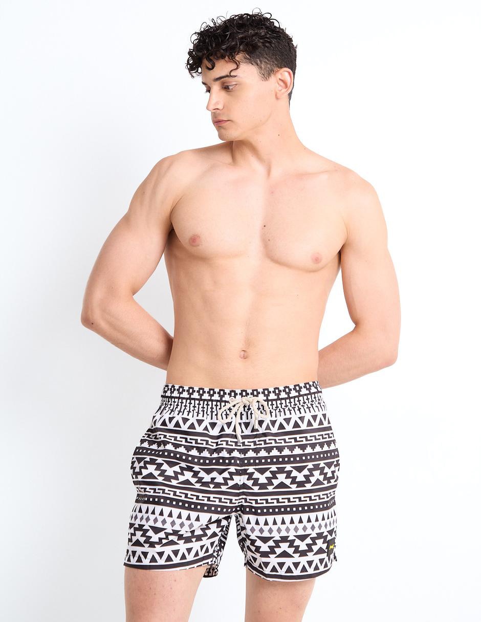 Traje de baño con bolsillos para hombre