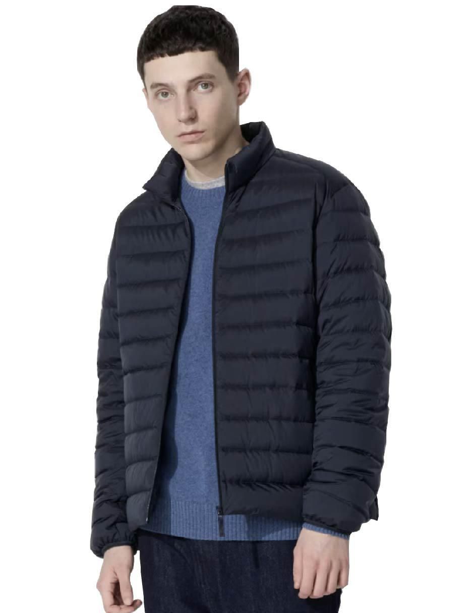 Chamarra casual Uniqlo impermeable con bolsillos para hombre