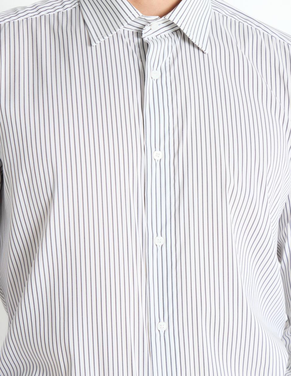 Camisa casual de algodón manga larga para hombre 4
