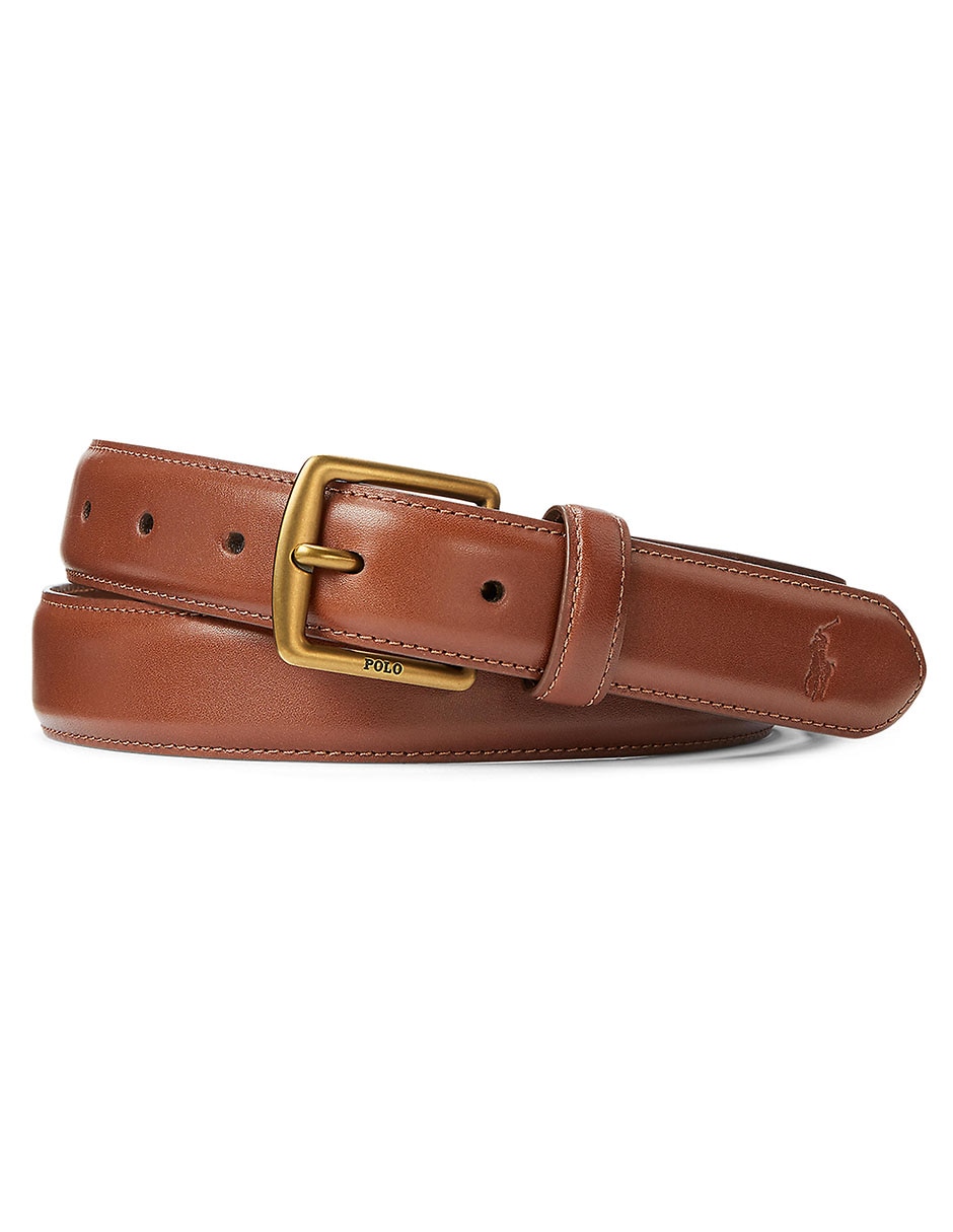 Cinturón de piel para hombre