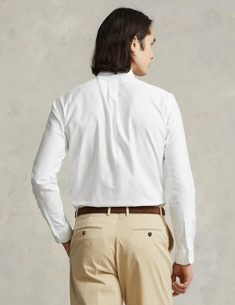 Camisa casual de algodón manga larga para hombre 2
