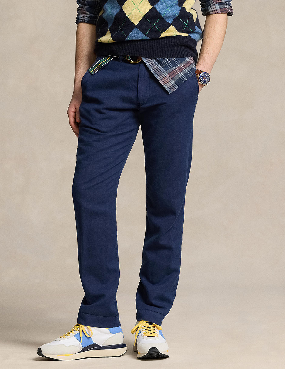 Pantalón de vestir regular de algodón para hombre Pantalón de vestir regular de algodón para hombre