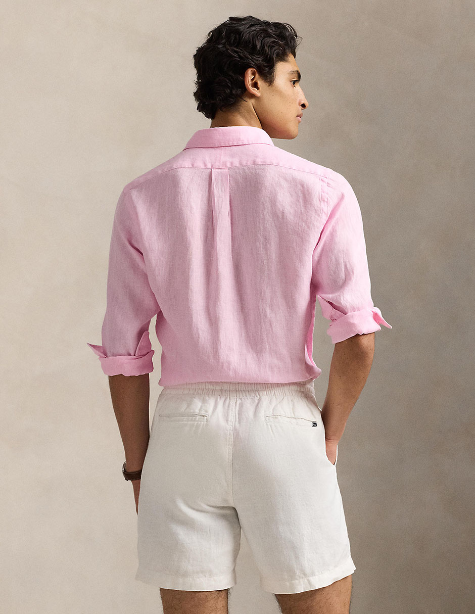 Camisa casual de algodón manga larga para hombre 2