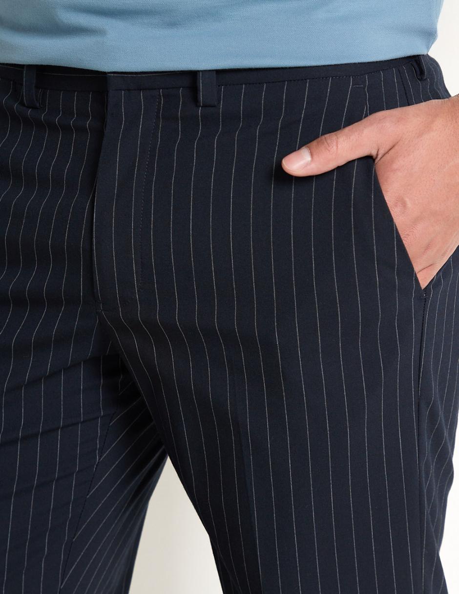 Pantalón slim de algodón para hombre 4