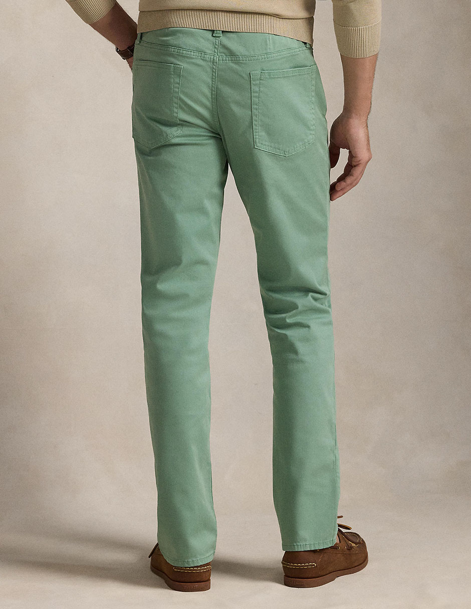 Pantalón recto de algodón para hombre 2