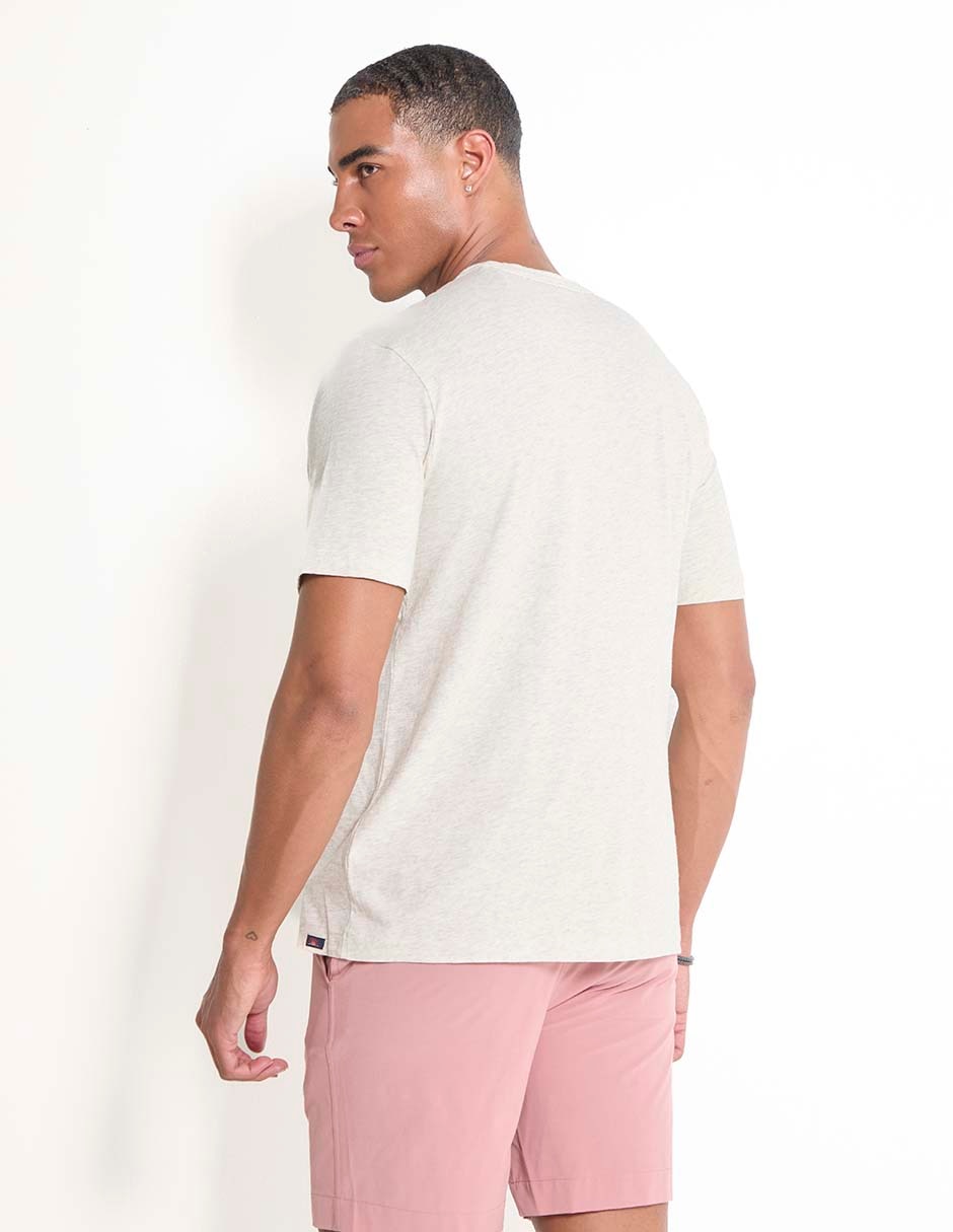 PLAYERA FAHERTY MKS2519 M/C A, M, GRIS