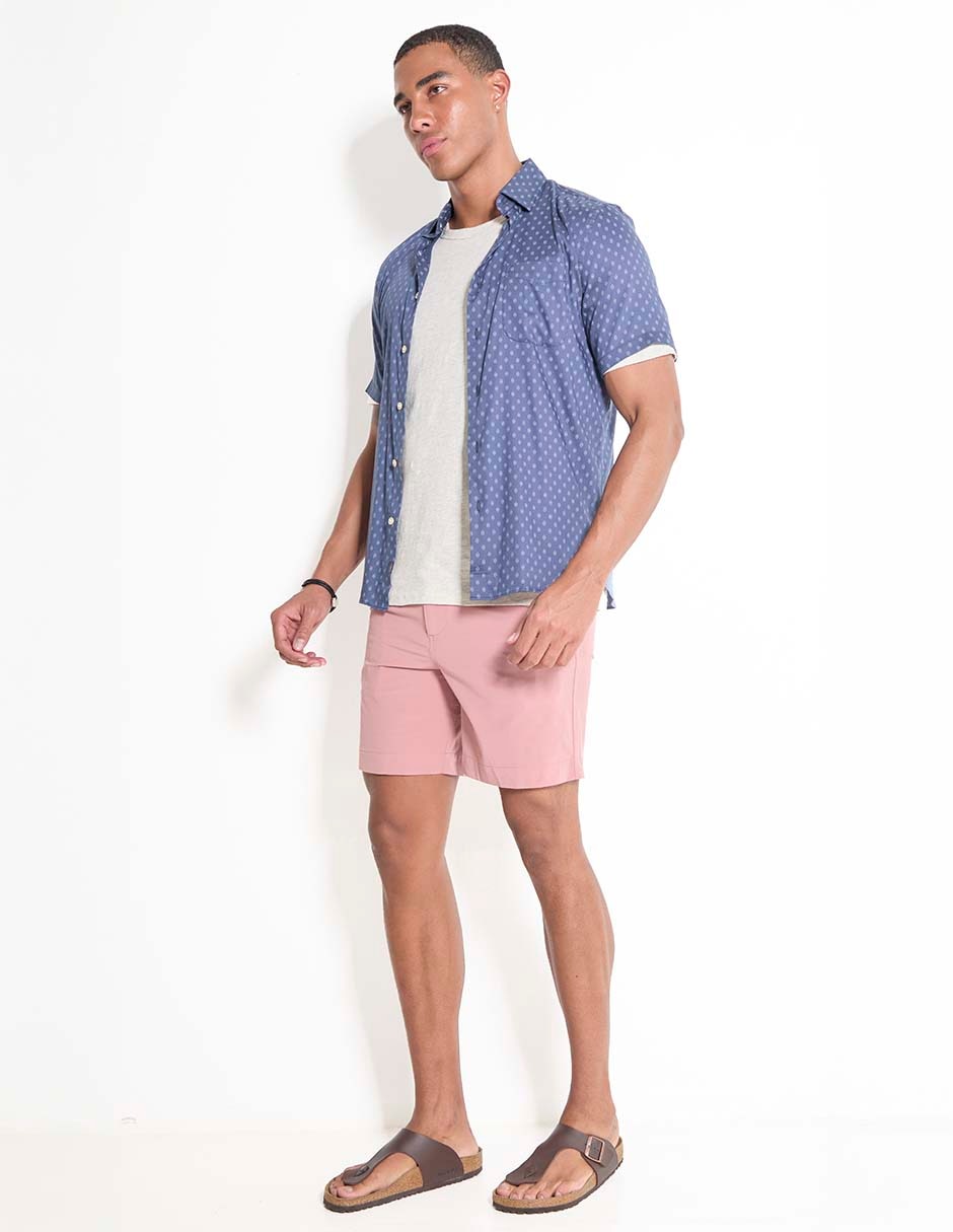 PLAYERA FAHERTY MKS2519 M/C A, M, GRIS