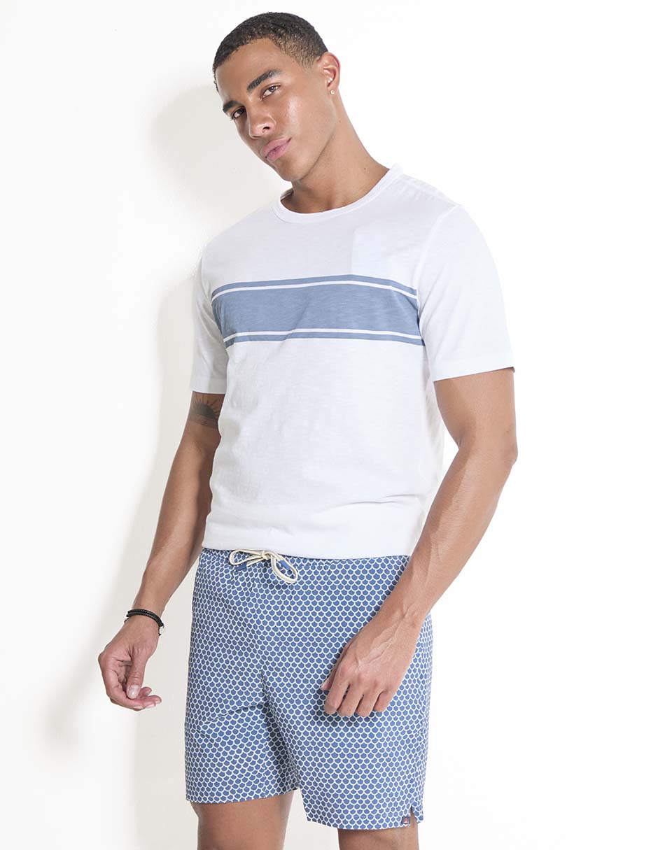 Playera cuello redondo para hombre