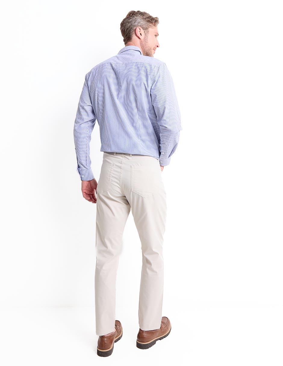 Pantalón slim de algodón para hombre 2