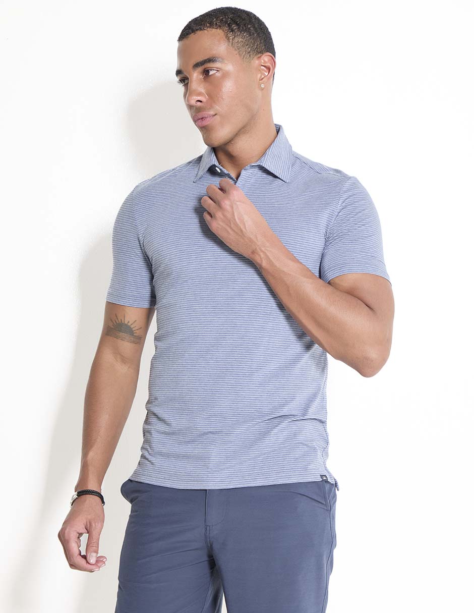 Playera tipo polo para hombre
