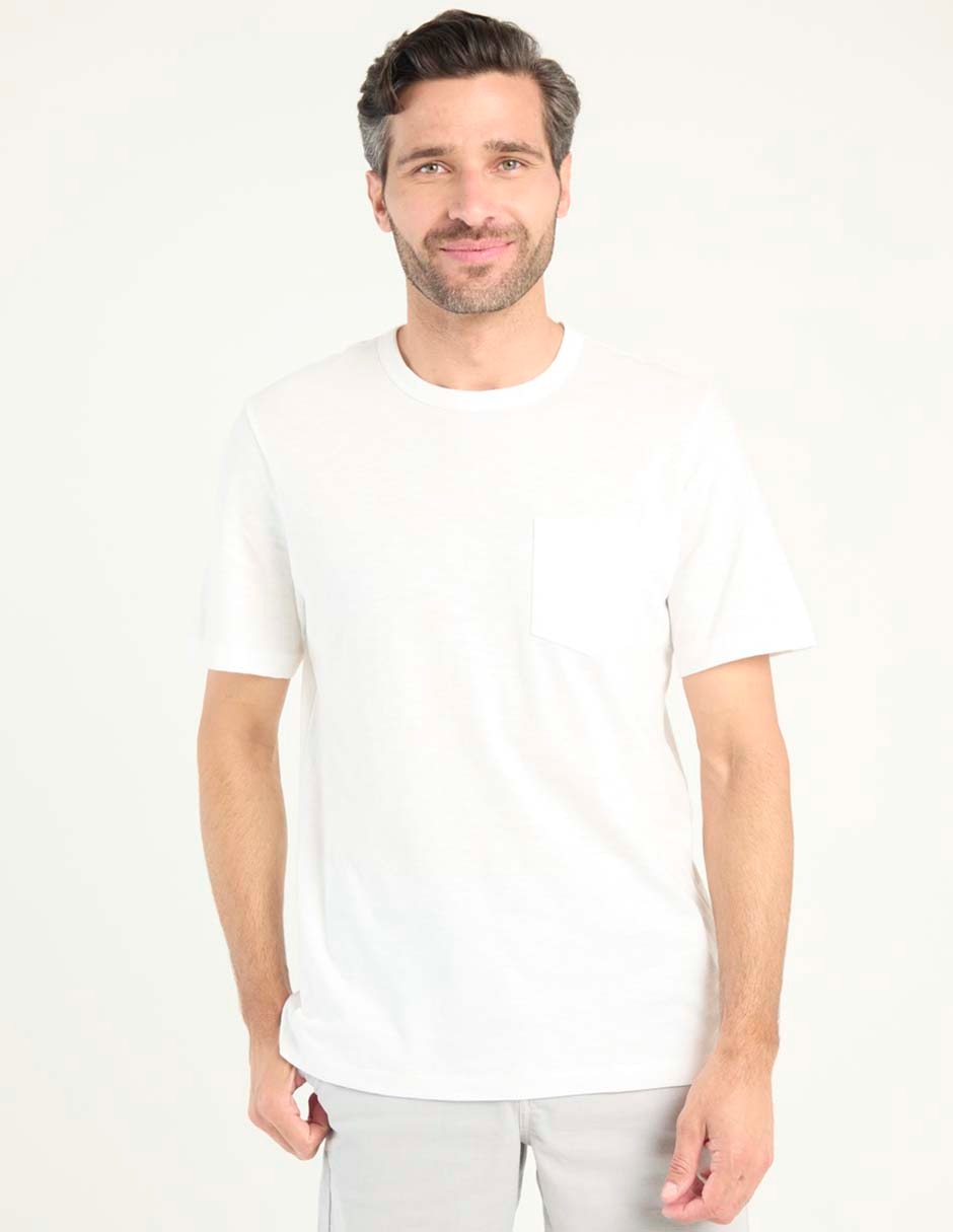 Playera cuello redondo para hombre