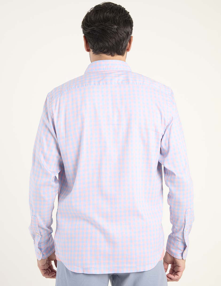 CAMISA FAHERTY MWS2509 REGUL, S, CORAL