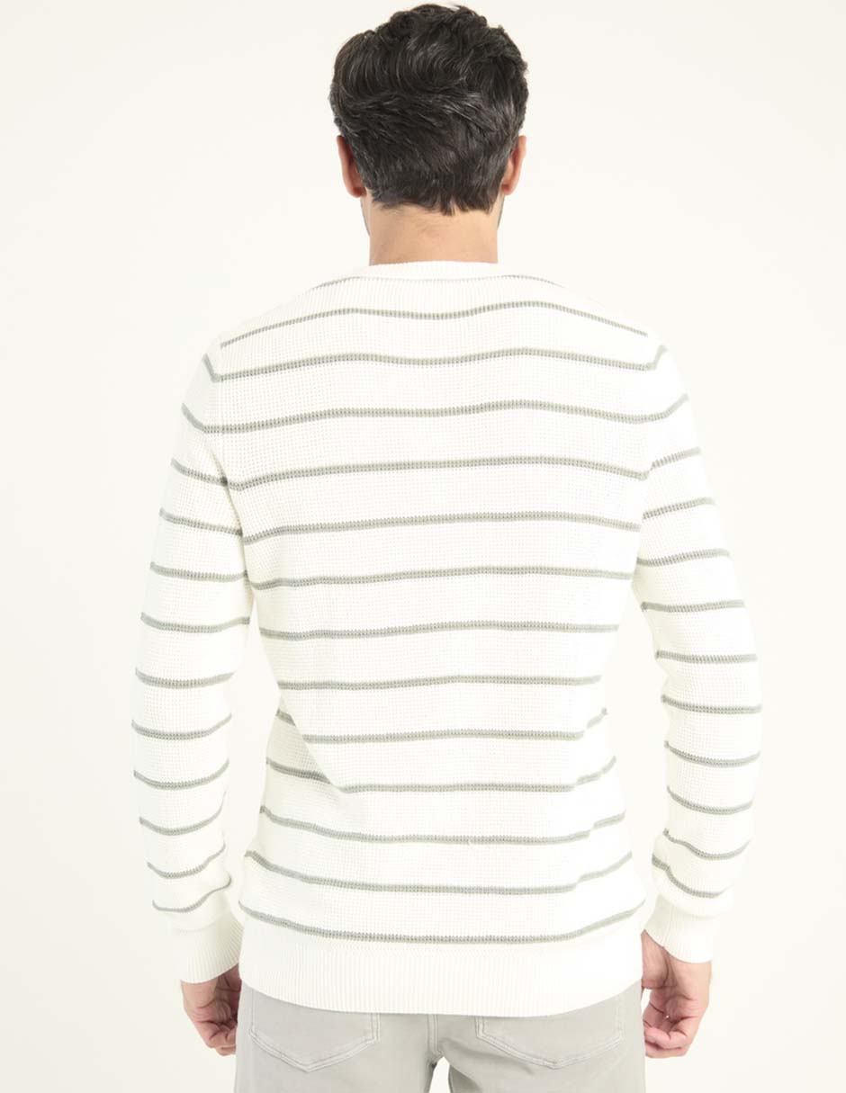 Suéter cuello redondo para hombre 2