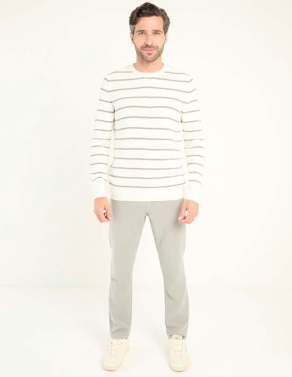 Suéter cuello redondo para hombre 3
