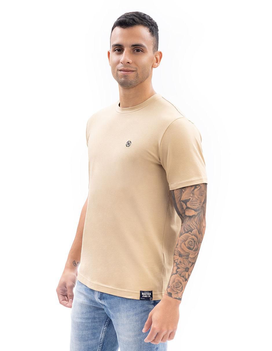 Playera cuello redondo para hombre 2