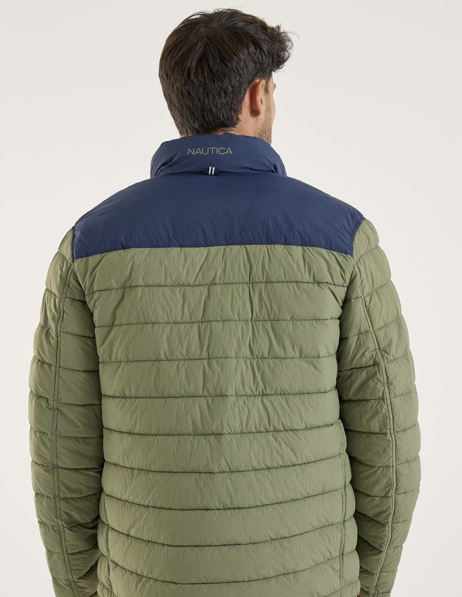 Chamarra capitonada reversible para hombre 2