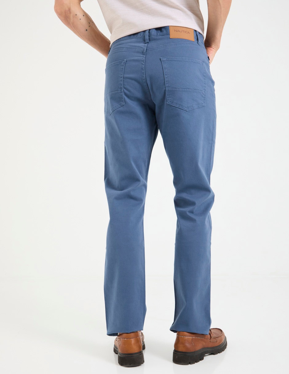 Pantalón regular de algodón para hombre 2