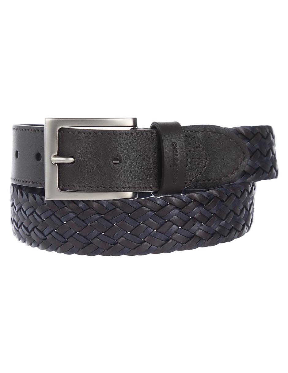 Cinturón de piel para hombre