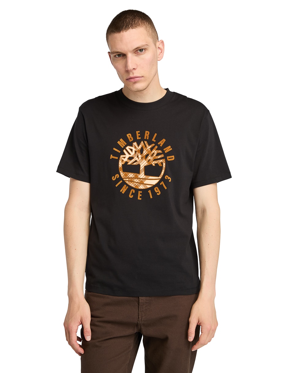 Playera Tee cuello redondo para hombre 1