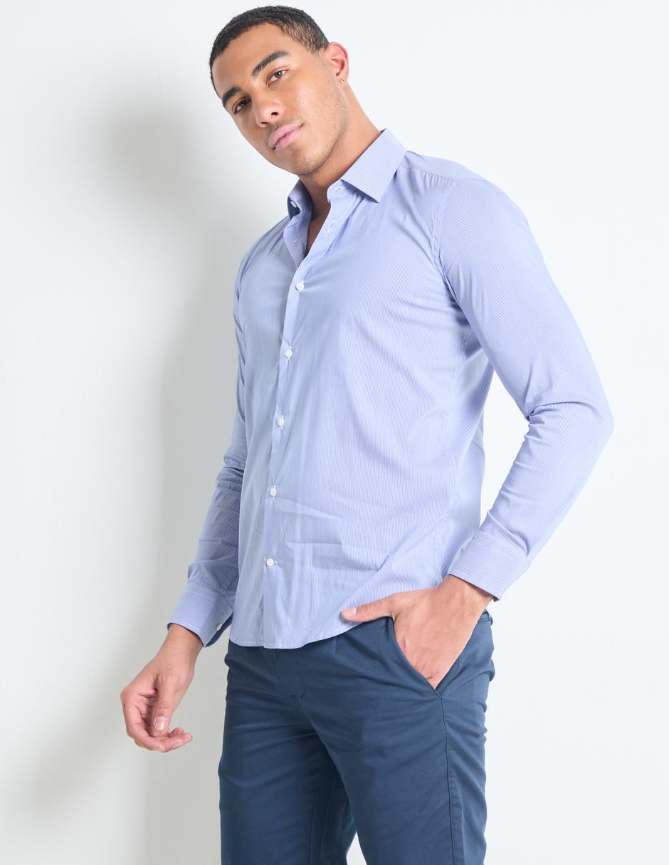 Shirts Men Camiseta Sherwood Azul Prusia Psycho Bunny Tienda