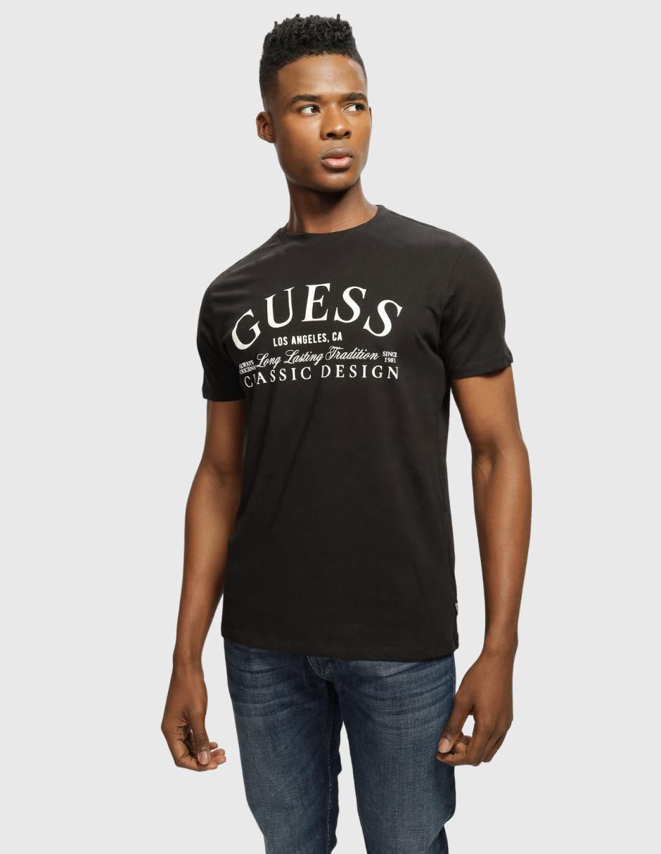 Guess Liverpool Precio Camiseta Guess Hombre Playera Guess Cuello