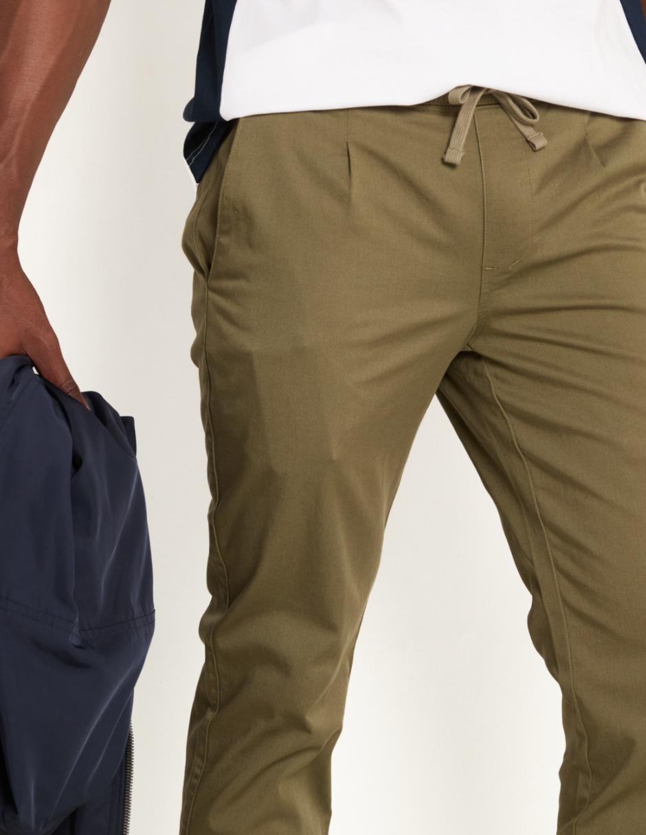 Pantalón slim de algodón para hombre 4