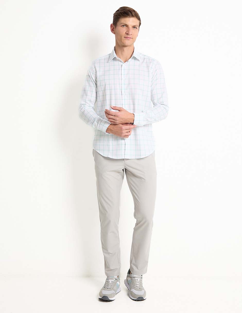 Pantalón chino recto para hombre