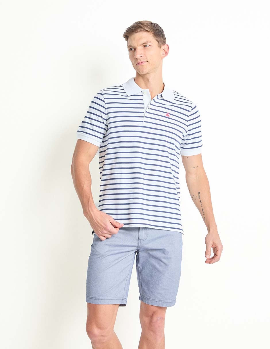 Bermuda de algodón para hombre