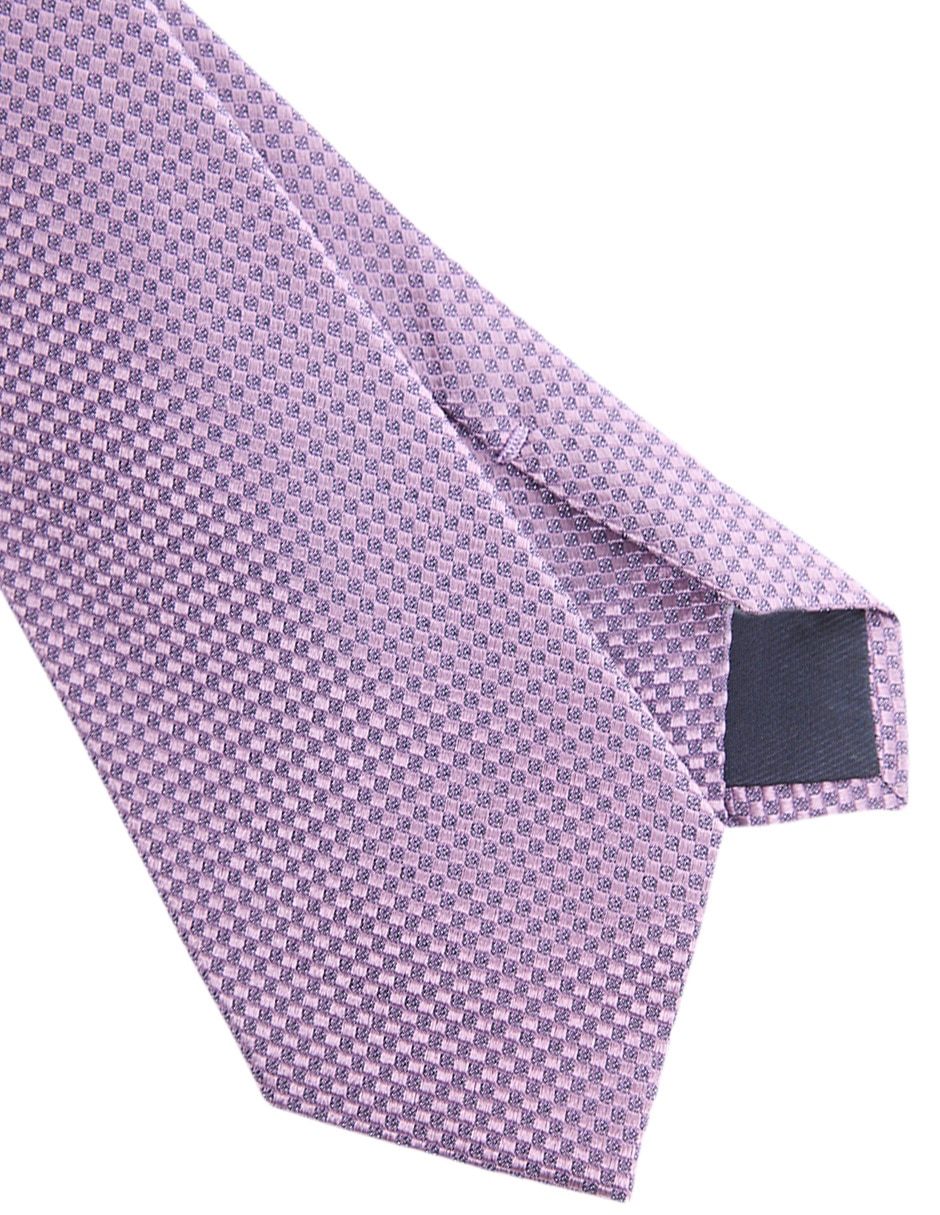 Corbata Regular de seda estampado jacquard para hombre 3