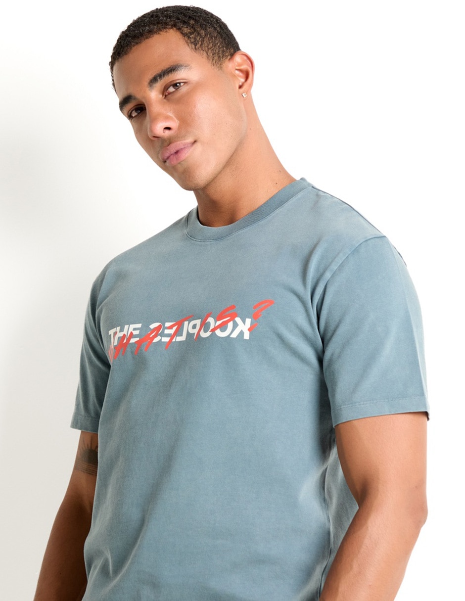 Playera cuello redondo para hombre 4