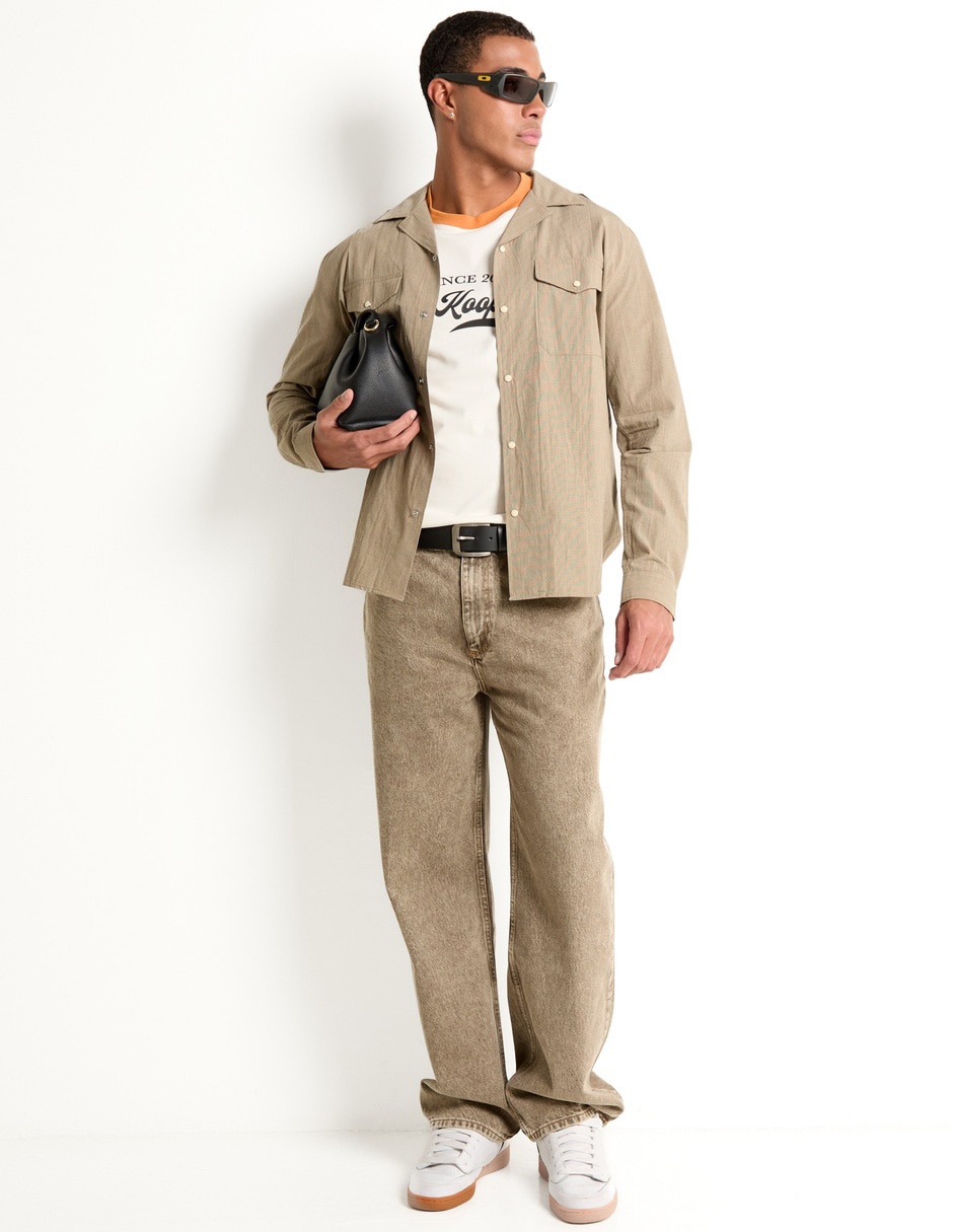 Playera cuello redondo para hombre 3