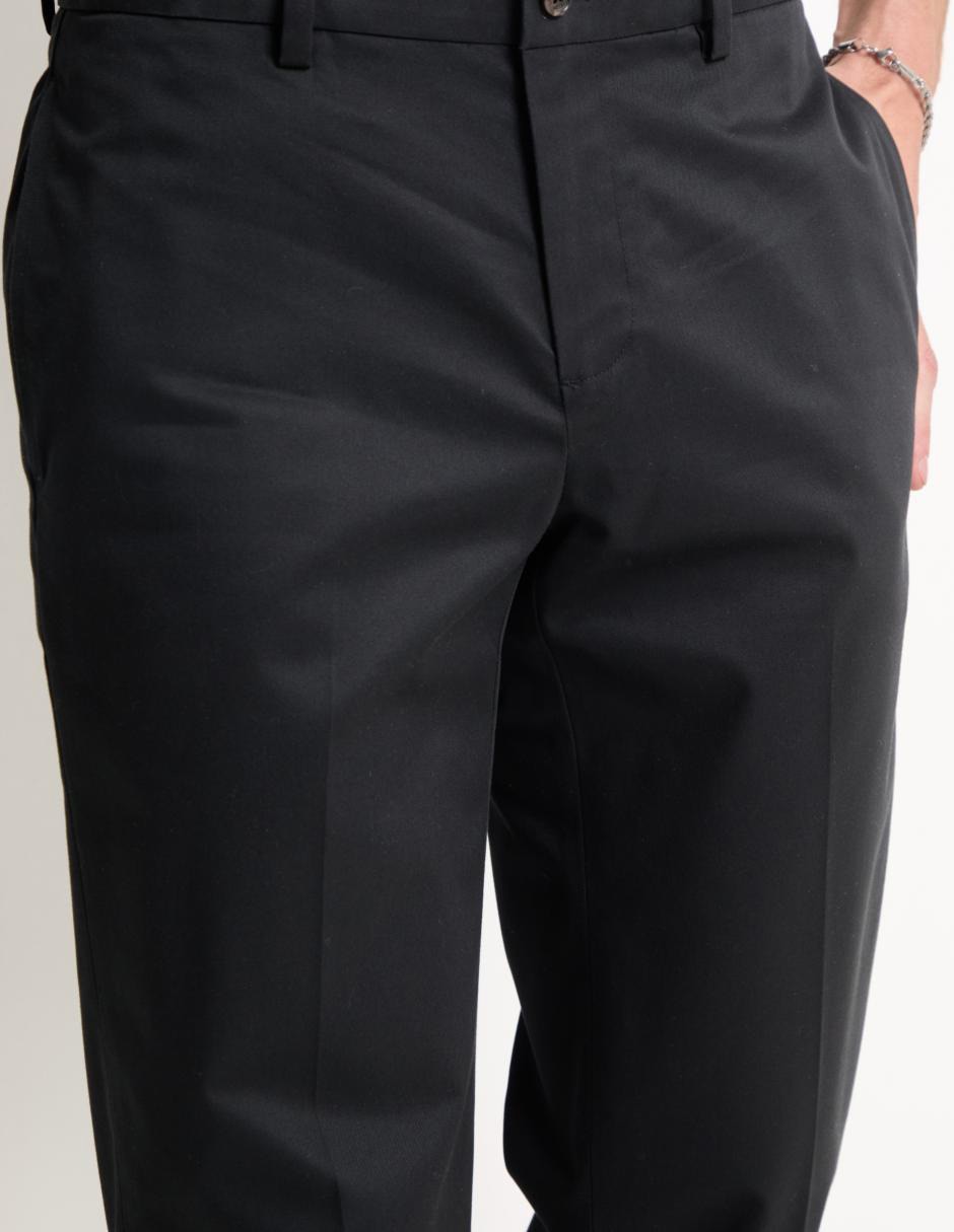 Pantalón business casual de vestir regular de algodón para hombre 4