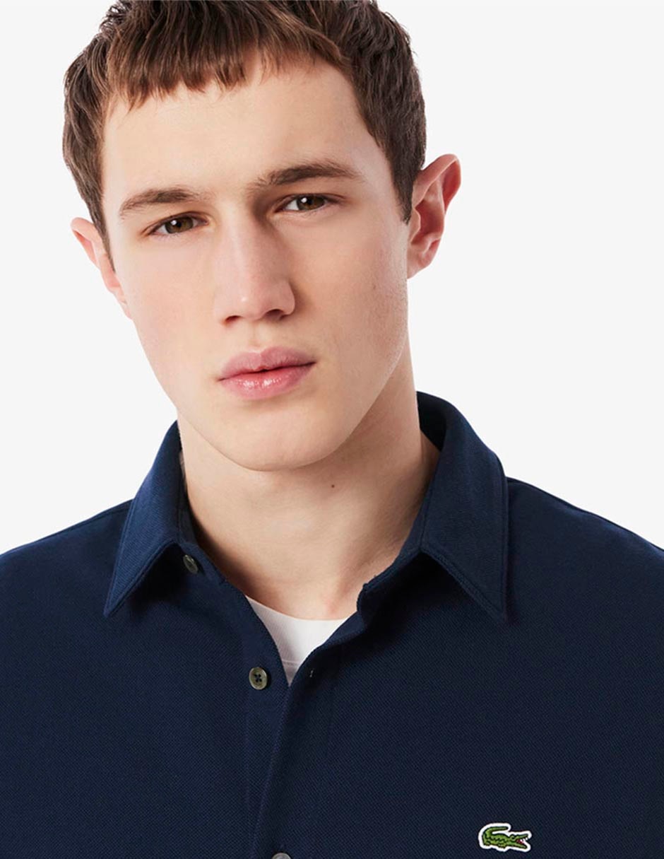 Camisa casual de algodón manga larga para hombre 2