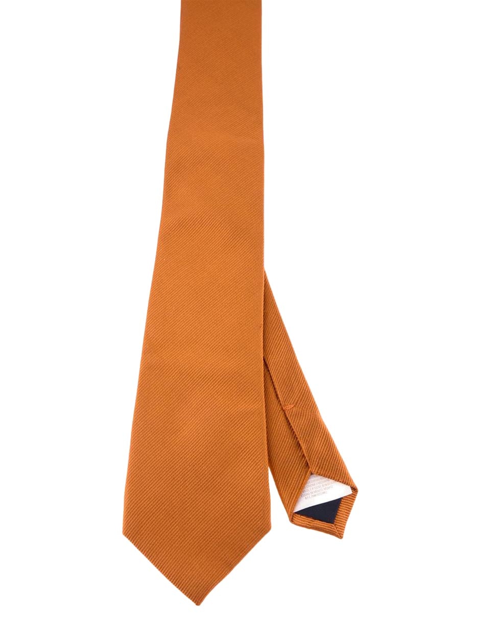 Corbata regular de seda estampado a rayas para hombre