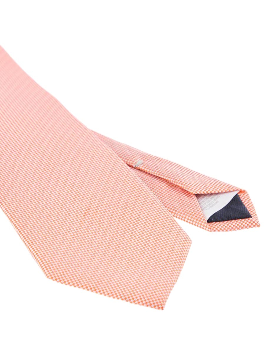 Corbata regular de seda estampado rombos para hombre 3