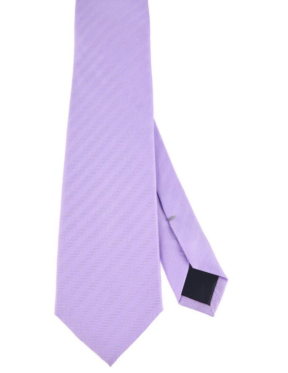 Corbata regular de seda estampado a rayas para hombre Corbata regular de seda estampado a rayas para hombre