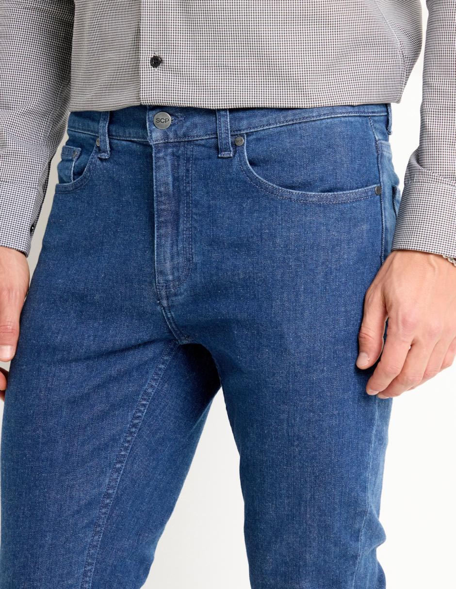 Jeans slim para hombre 4