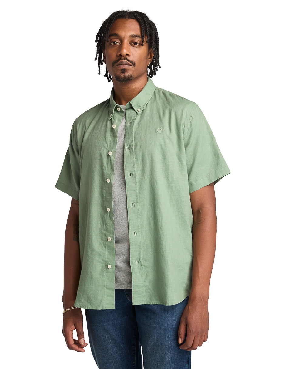 Camisa casual Timberland manga corta para hombre