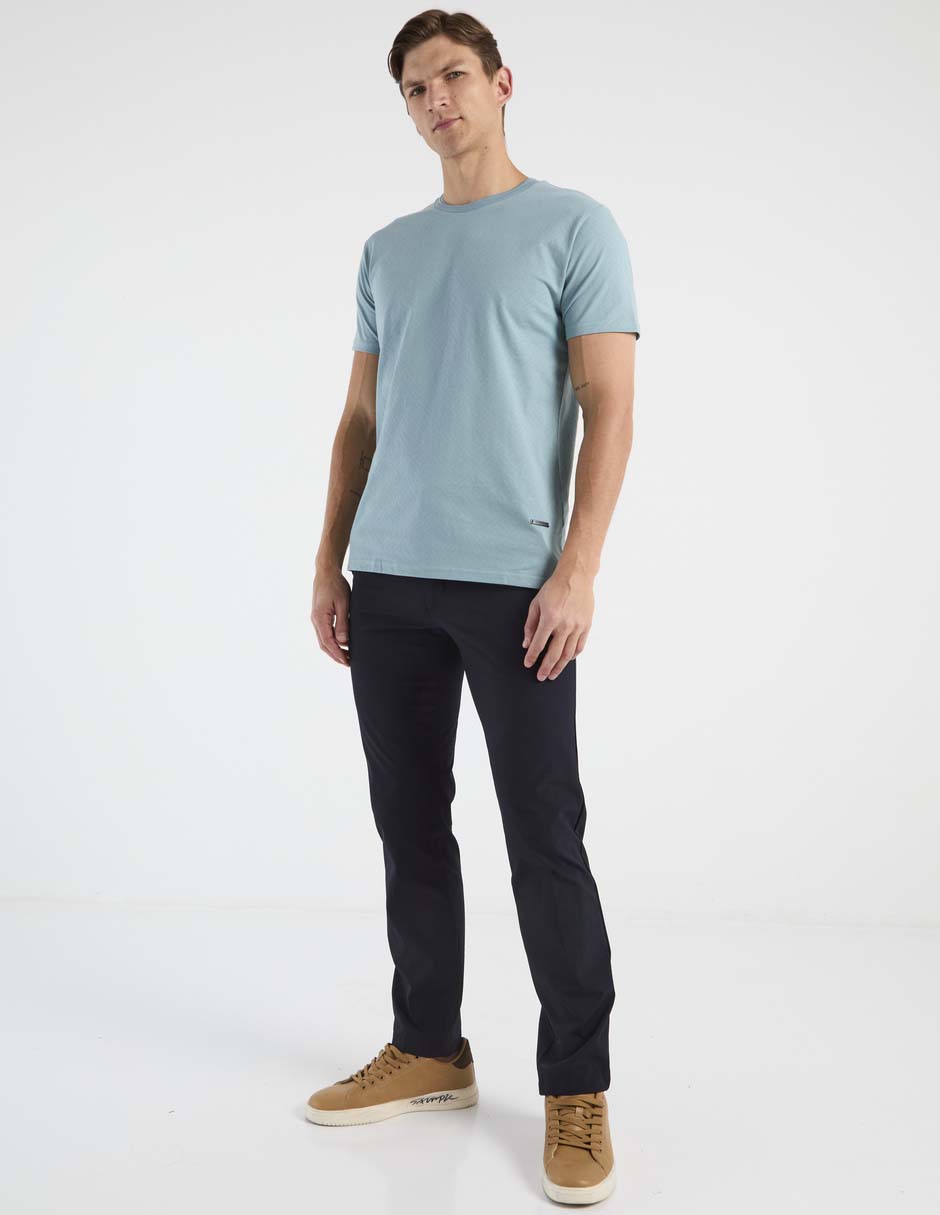 Playera cuello redondo para hombre 3