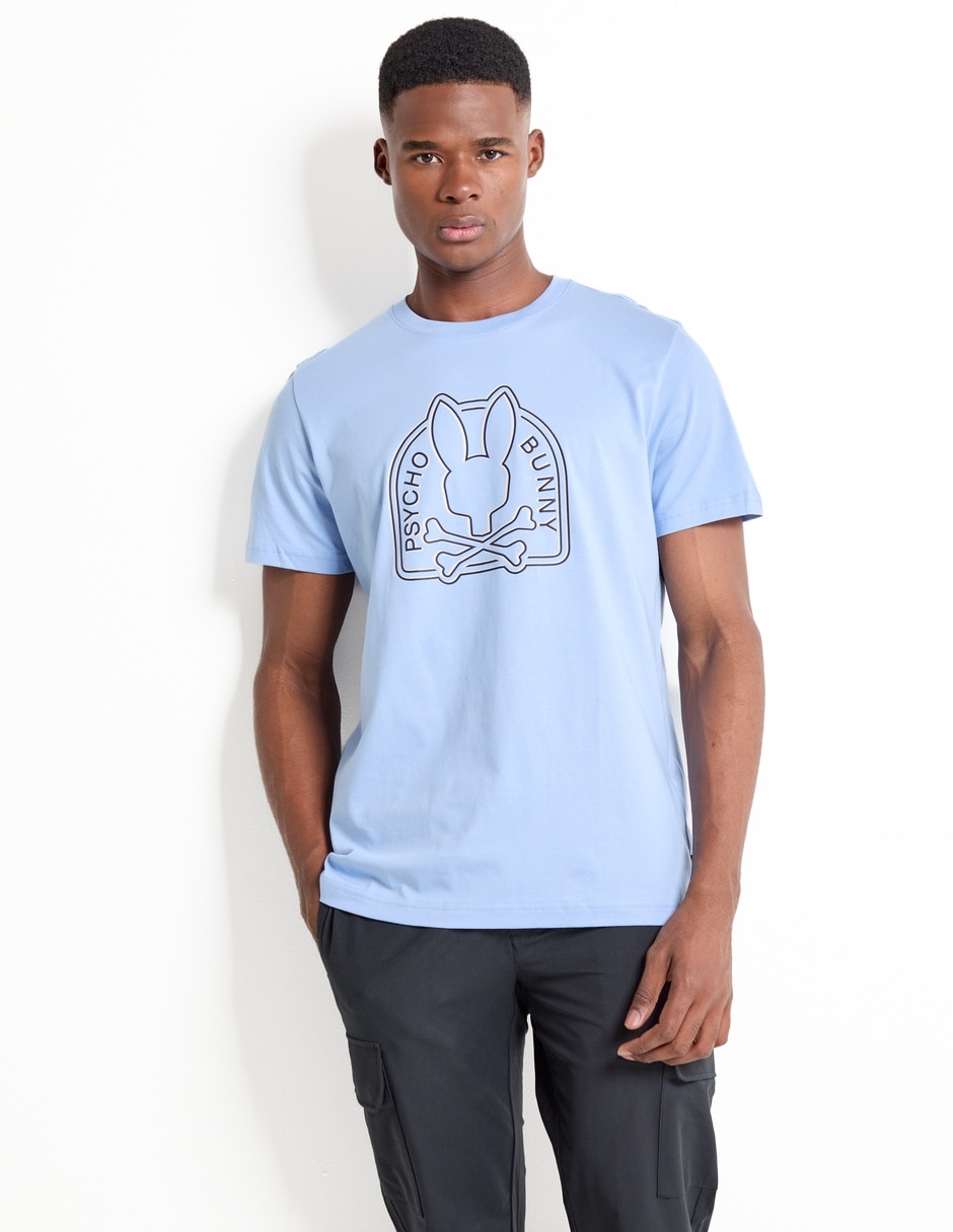 Playera cuello redondo para hombre