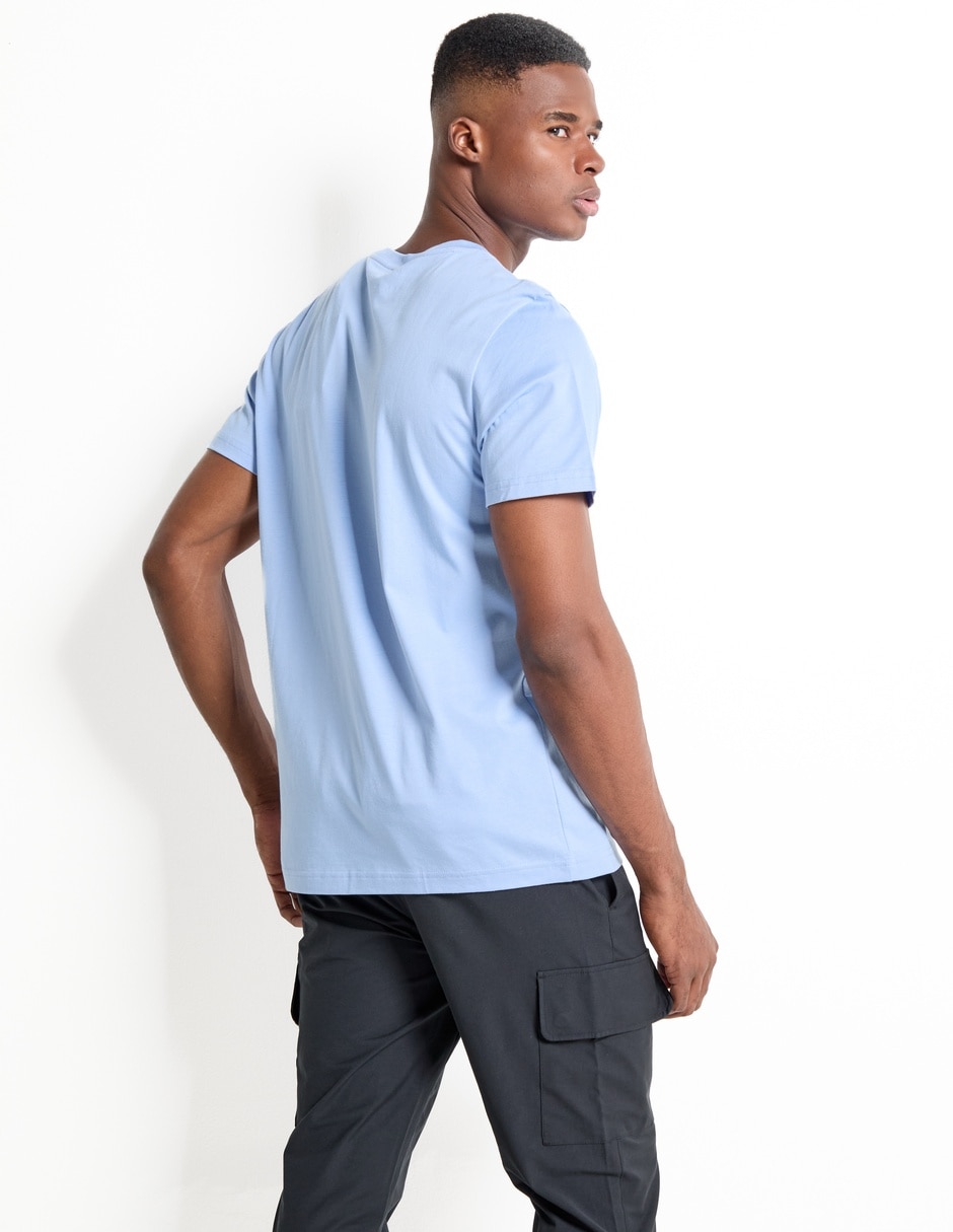 Playera cuello redondo para hombre 2