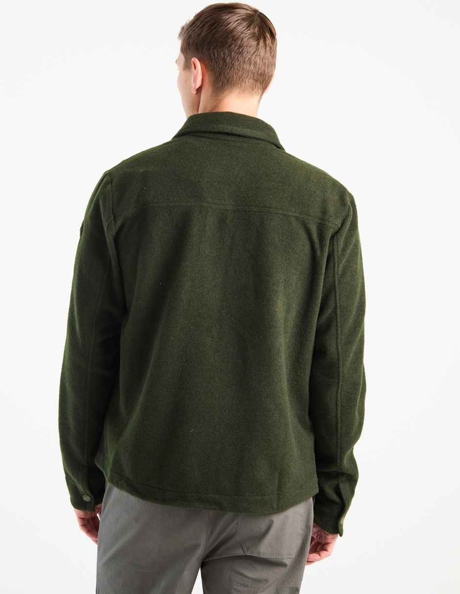Chamarra harrington con bolsillos para hombre 2