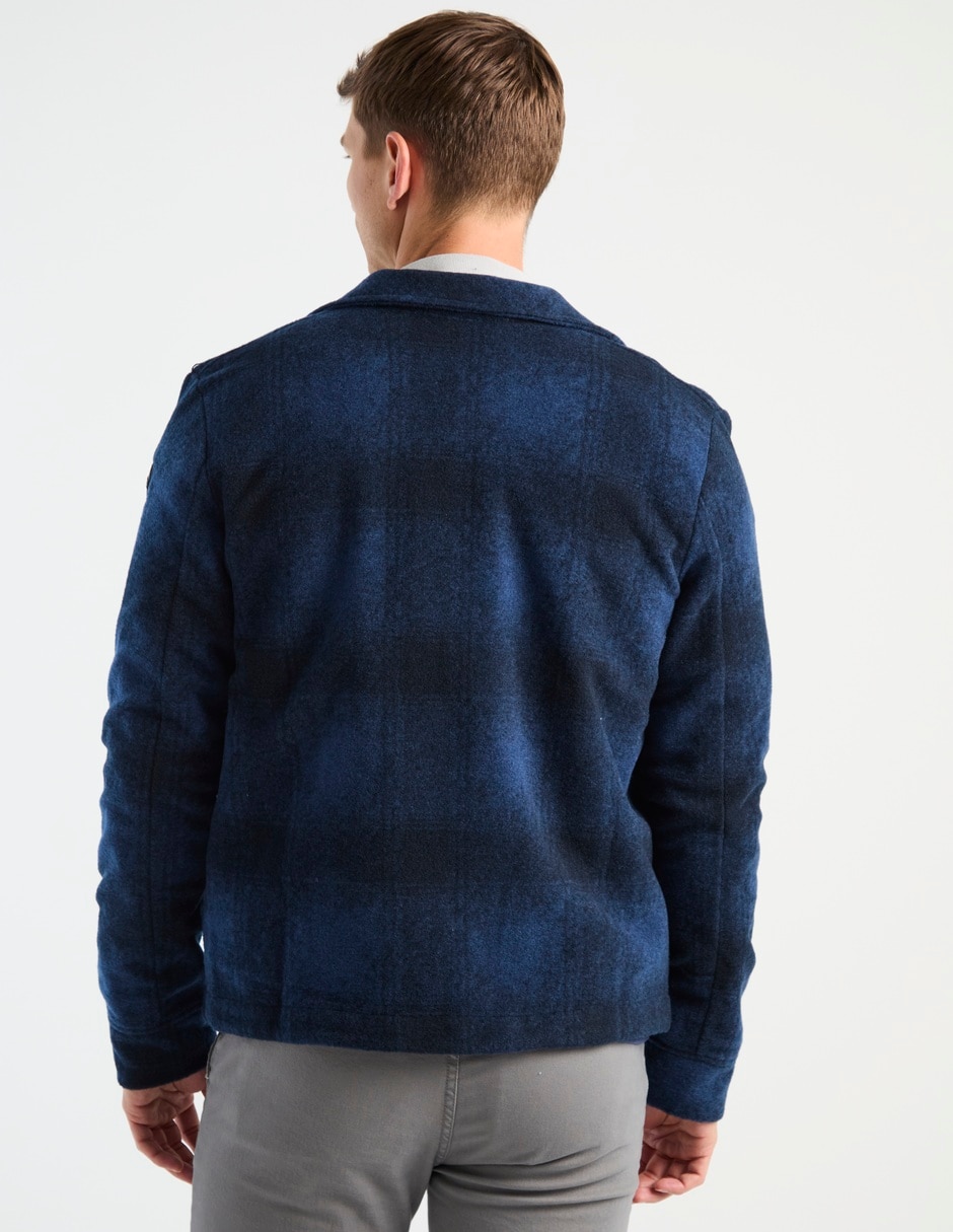 Chamarra harrington con bolsillos para hombre 2