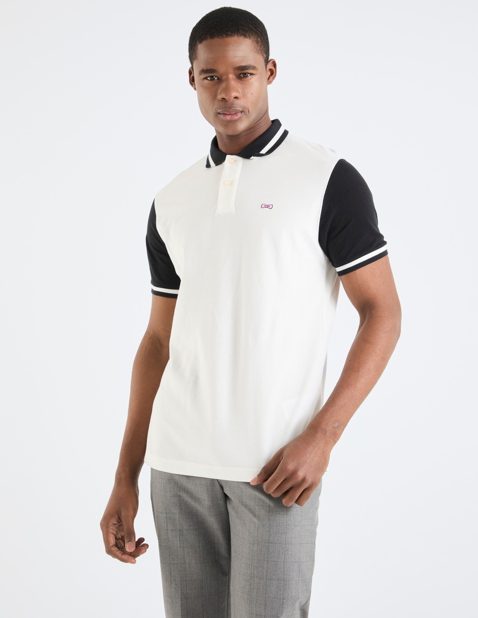 Playera tipo polo para hombre